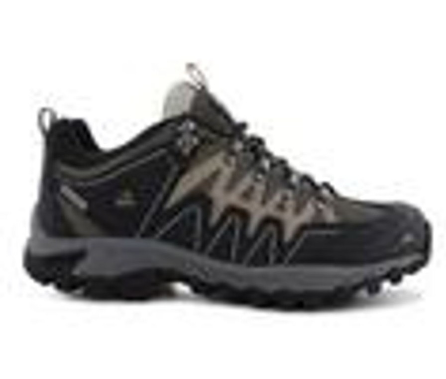 Men Pacific Mountain Walking And Hiking | Men'S Pacific Mountain Dutton Low Hiking Shoes Khaki/Mustard