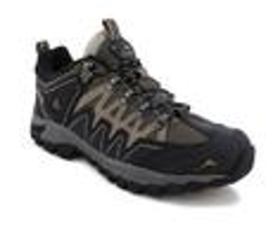 Men Pacific Mountain Walking And Hiking | Men'S Pacific Mountain Dutton Low Hiking Shoes Khaki/Mustard