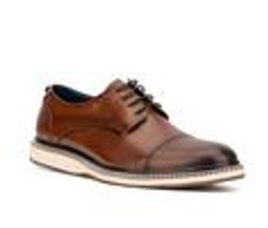 Men Vintage Foundry Co Oxfords | Men'S Vintage Foundry Co Harris Dress Oxfords Tan