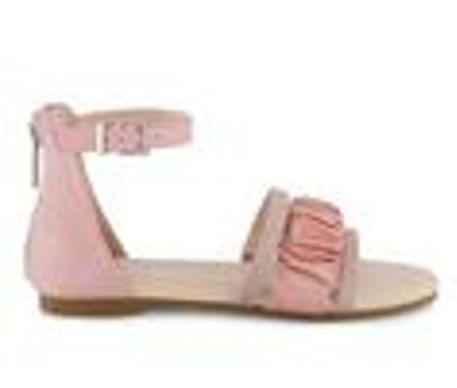 Kids Jessica Simpson Sandals | Girls' Jessica Simpson Dana Ruche 11-5 Sandals Pink