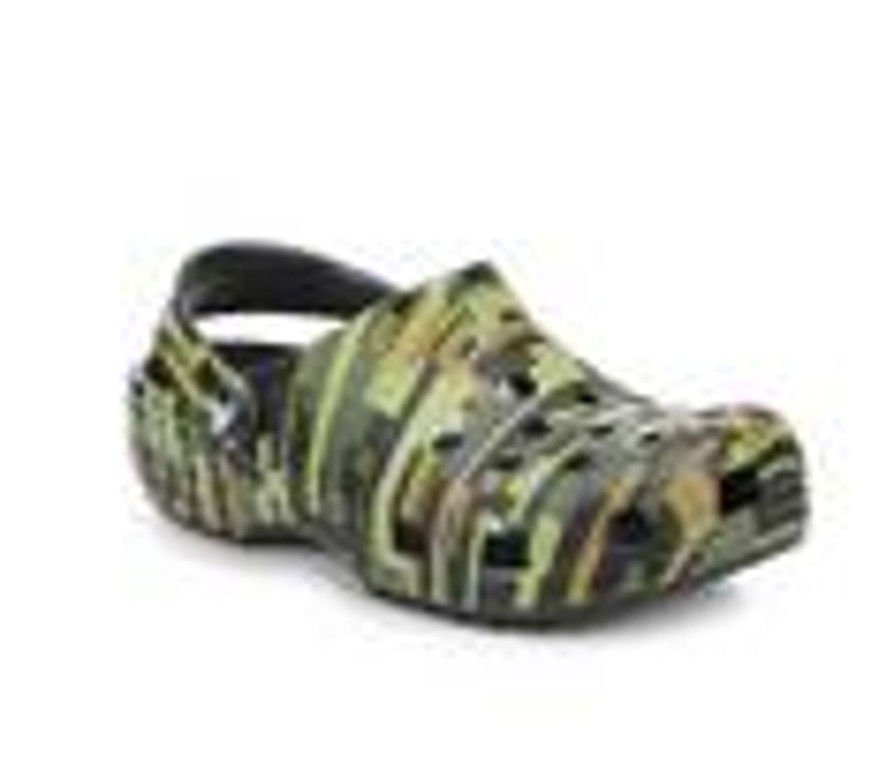 Kids Crocs Casual | Boys' Crocs Little Kid & Big Kid Classic Digi Camo Clog Black/Multi