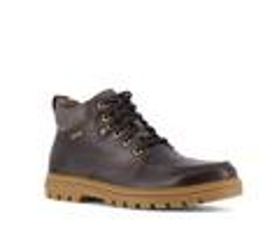 Men Rockport Works Electric Hazard | Men'S Rockport Works Weather Or Not Work Rk6710 Waterproof Boots Brown