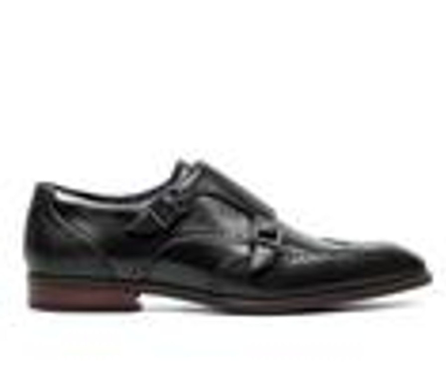 Men Stacy Adams Loafers | Men'S Stacy Adams Karson Dress Shoes Black