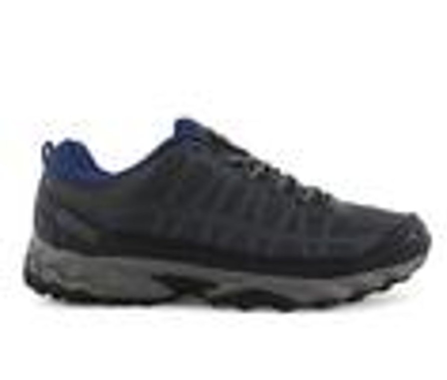 Men Pacific Mountain Walking And Hiking | Men'S Pacific Mountain Dasher Hiking Shoes Grey/Navy