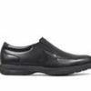 Men Nunn Bush Loafers | Men'S Nunn Bush Myles Street Moc Toe Loafers Black