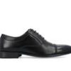 Men Vance Co. Oxfords | Men'S Vance Co. Bradley Wide Oxford Dress Shoes Black