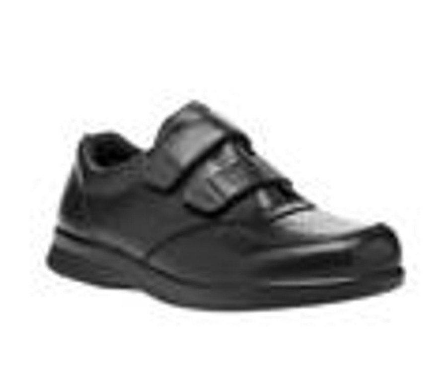 Men Propet Oxfords | Men'S Propet Vista Strap Men'S Oxfords Black