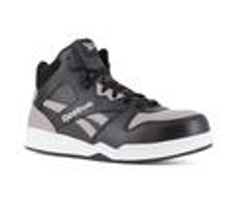 Men REEBOK WORK Slip Resistant | Men'S Reebok Work Bb4500 Work Shoes Work Shoes Grey/Black