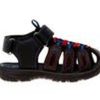 Kids Beverly Hills Polo Club Sandals | Boys' Beverly Hills Polo Club Epic Ethan 11-4 Sandals Black/Red