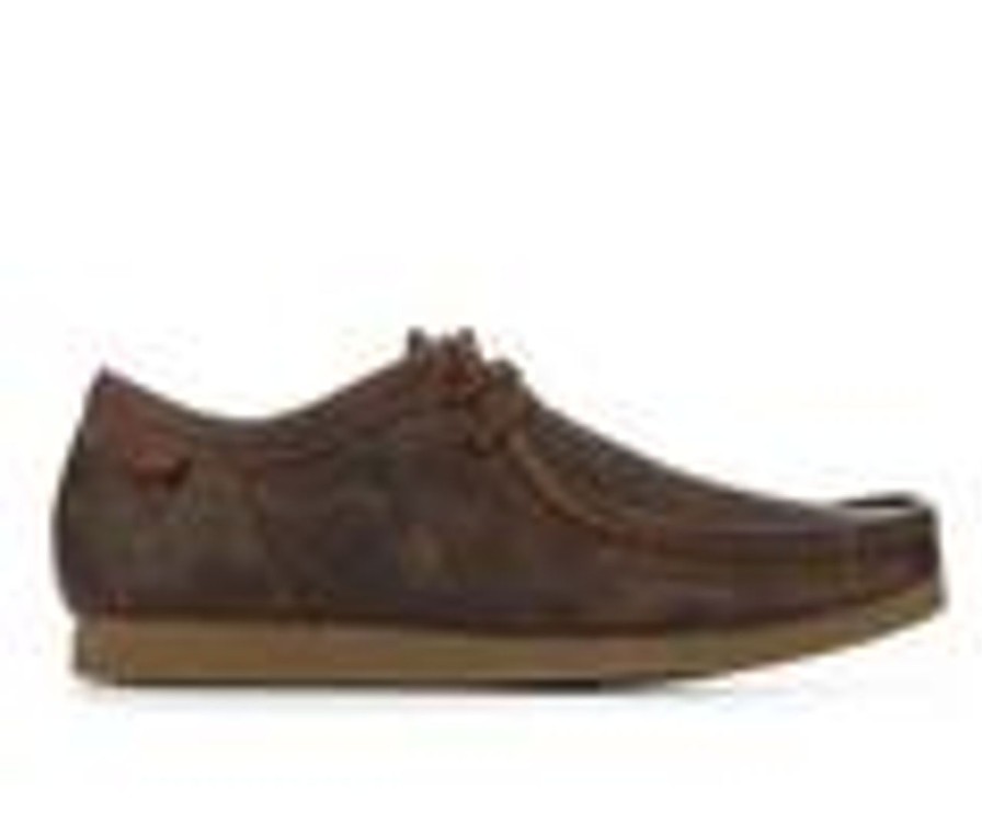 Men Clarks Loafers And Slip-Ons | Men'S Clarks Shacre Ii Run Moc Toe Shoes Beeswax