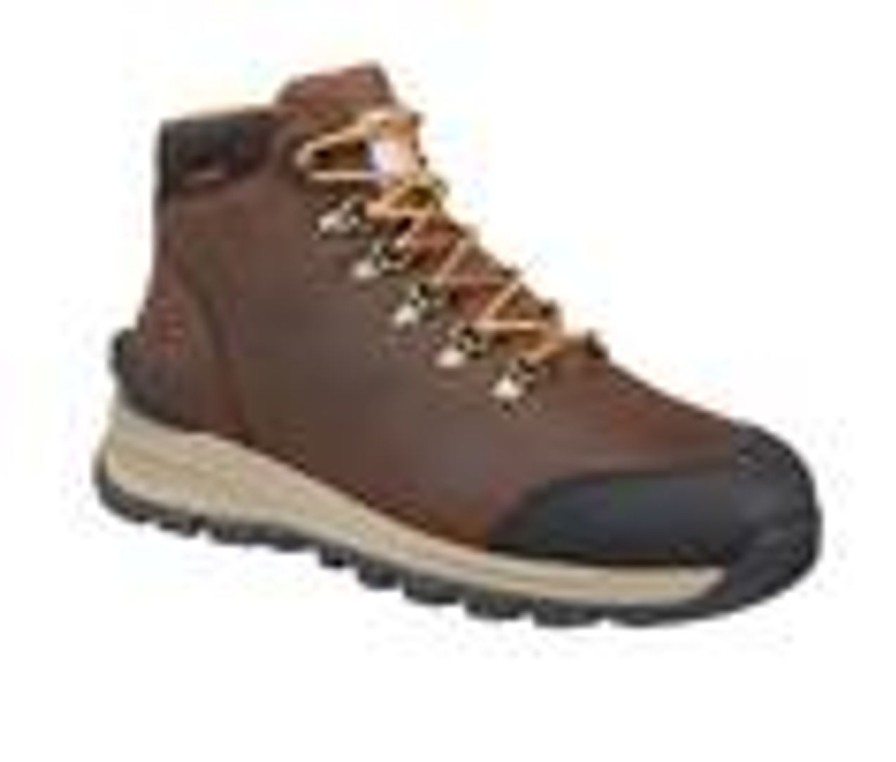 Men Carhartt Soft Toe | Men'S Carhartt Fh5050 Men'S Gilmore 5 Dark Brown