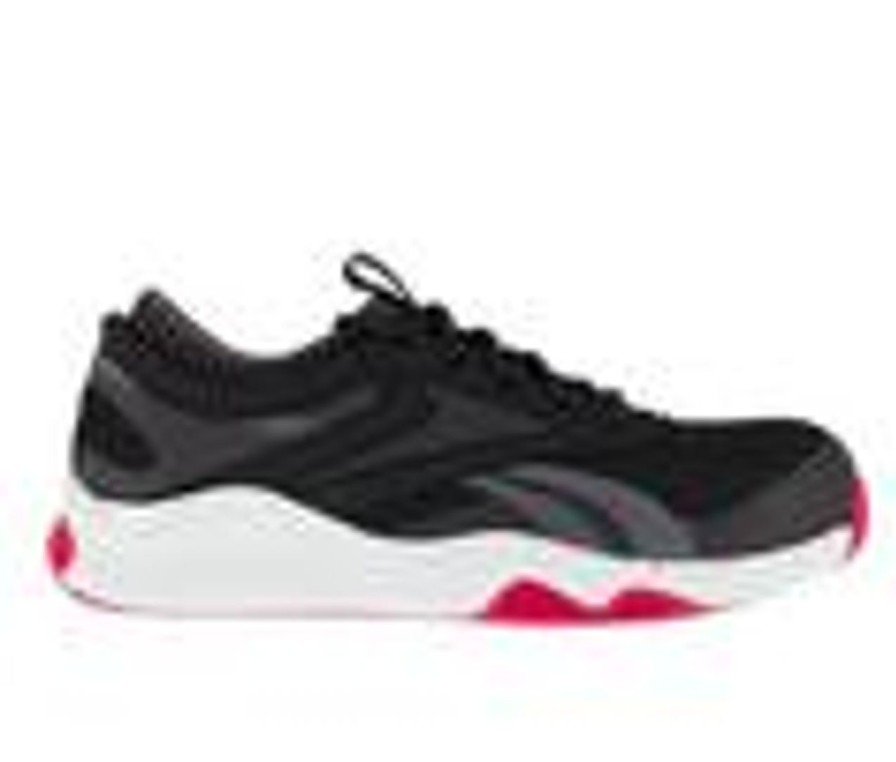 Men REEBOK WORK Electric Hazard | Men'S Reebok Work Hiit Tr Work Sneakers Black/Red