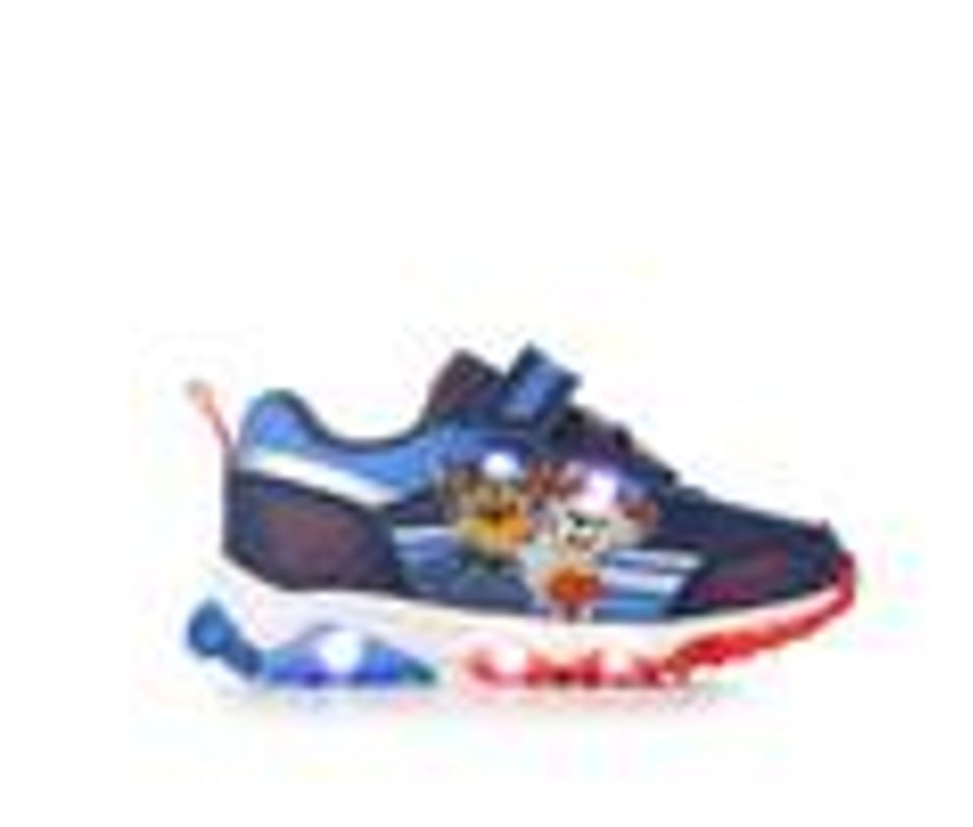 Kids Nickelodeon Casual | Boys' Nickelodeon Toddler & Little Kid Paw Patrol 21 Light-Up Sneakers Navy/Blue