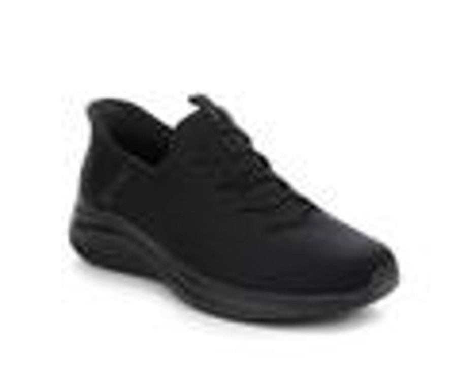 Men Skechers Slip-Ons | Men'S Skechers 232452 Slip-Ins Walking Shoes Black/Black