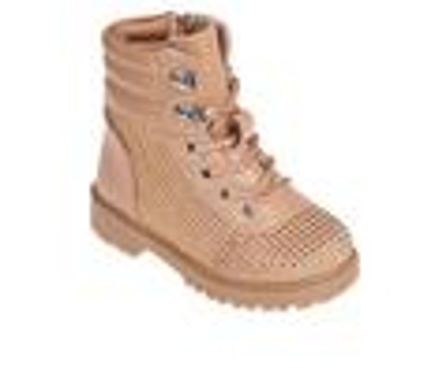 Kids Vince Camuto Boots | Girls' Vince Camuto Toddler Lucie Combat Boots Tan