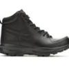 Men Nike Hiking And Hunting | Men'S Nike Manoa Leather Lace-Up Boots Black