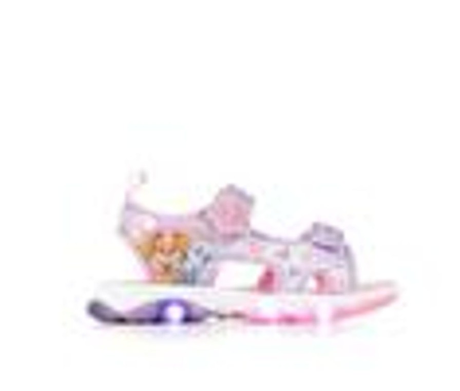 Kids Nickelodeon Sandals | Girls' Nickelodeon Toddler & Little Kid Paw Patrol G4 Light-Up Sandals Pink/Lilac