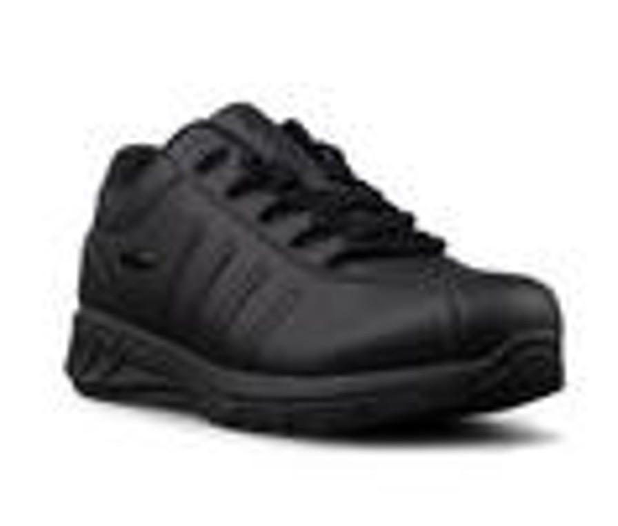 Men Lugz Slip Resistant | Men'S Lugz Grapple Slip Resistant Safety Shoes Black