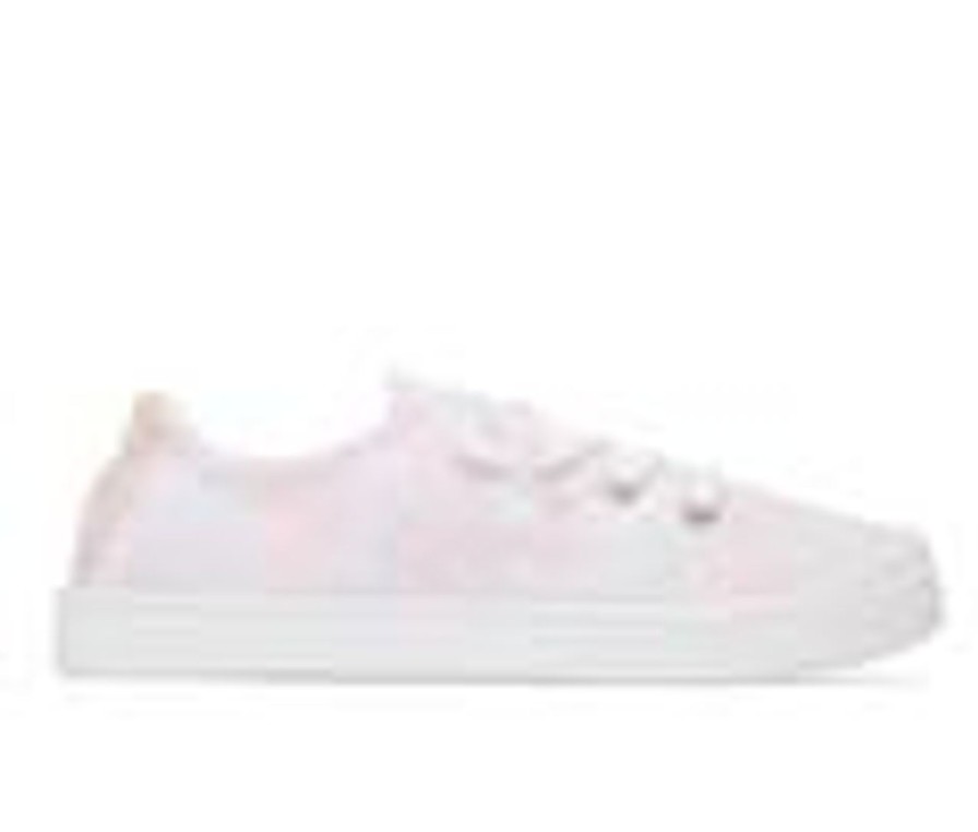 Kids Roxy Casual | Girls' Roxy Little Kid & Big Kid Rg Bayshore Plus Slip-On Sneakers White/Lavender