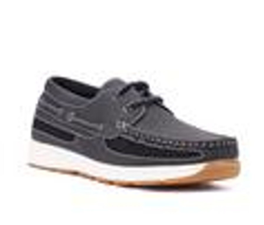 Kids Xray Footwear Casual | Boys' Xray Footwear Toddler & Little Kid Erwin Boat Shoes Black