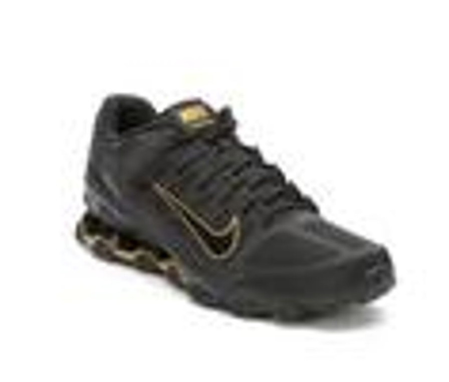 Men Nike Cross Training | Men'S Nike Reax 8 Mesh Training Shoes Blk/Gld 020