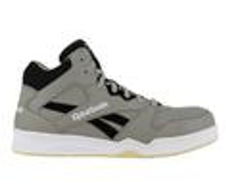 Men REEBOK WORK Electric Hazard | Men'S Reebok Work Bb4500 High-Top Work Sneakers Grey/Black