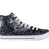 Men Ed Hardy High Tops | Men'S Ed Hardy Justice High-Top Casual Sneakers Black