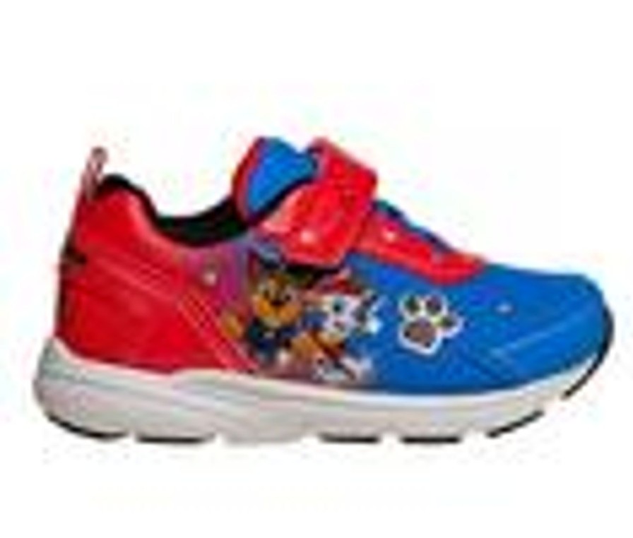 Kids Nickelodeon Casual | Boys' Nickelodeon Toddler & Little Kid Ch85268C Paw Patrol Light-Up Shoes Red/Blue