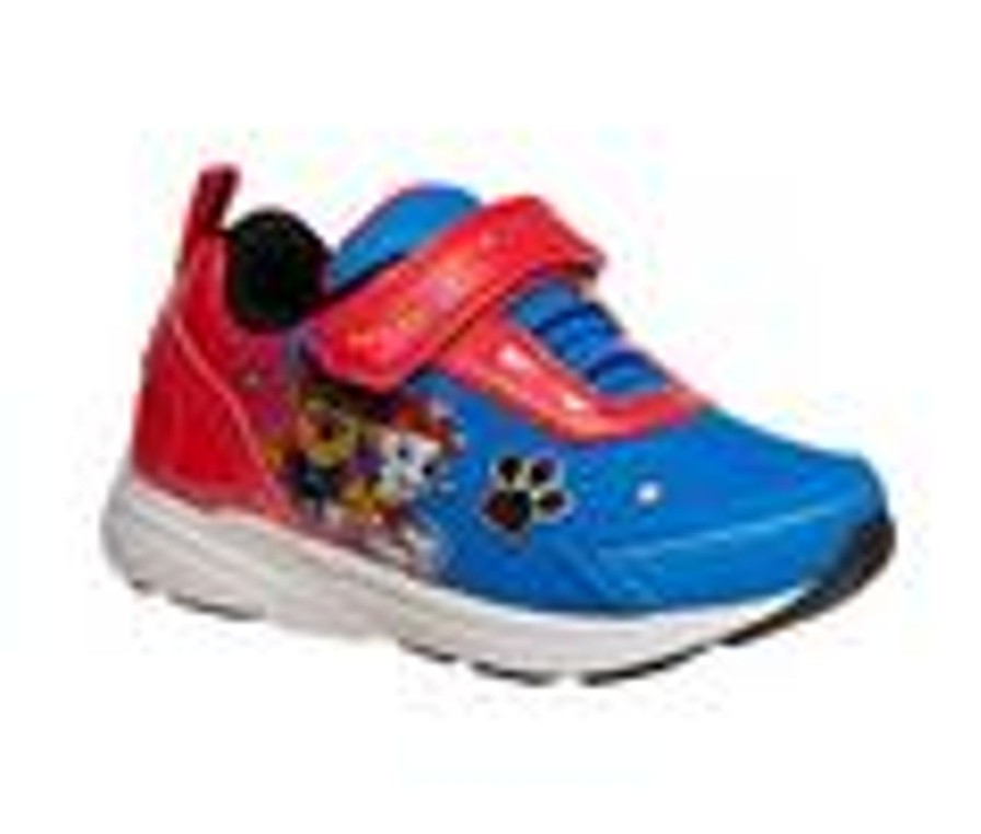 Kids Nickelodeon Casual | Boys' Nickelodeon Toddler & Little Kid Ch85268C Paw Patrol Light-Up Shoes Red/Blue