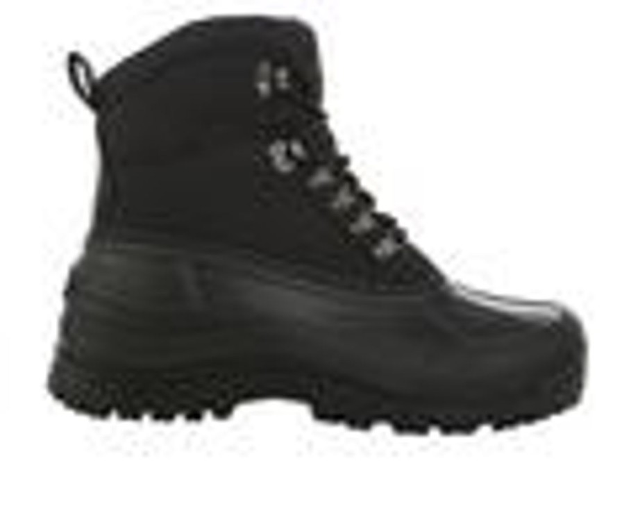 Men Northside Winter And Snow Boots | Men'S Northside Glacier Peak Waterproof Winter Boots Black