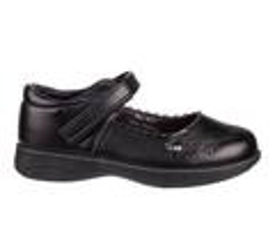 Kids Petalia Dress | Girls' Petalia Toddler Embroidered School Shoes Black