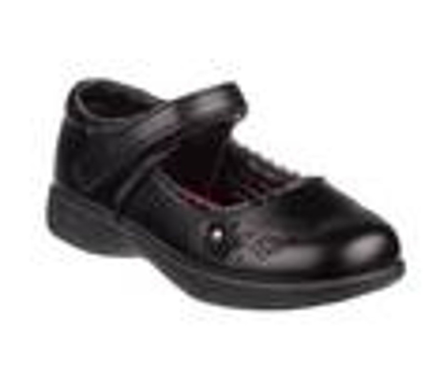 Kids Petalia Dress | Girls' Petalia Toddler Embroidered School Shoes Black