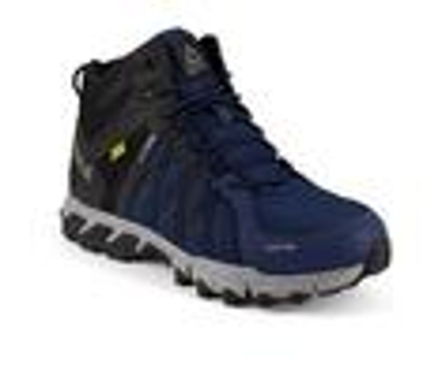 Men REEBOK WORK Electric Hazard | Men'S Reebok Work Trailgrip 6 Navy/Black