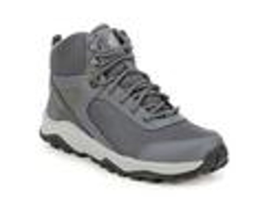 Men Columbia Hiking And Hunting | Men'S Columbia Trailstorm Ascend Mid Waterproof Hiking Boots Graphite