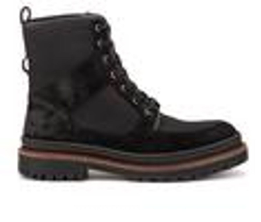 Men Reserved Footwear Casual | Men'S Reserved Footwear Galvan Combat Boots Black