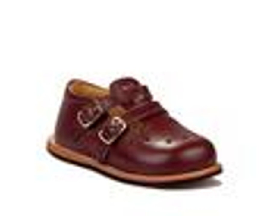 Kids Josmo Dress | Boys' Josmo Infant & Toddler Buckle Walking Shoes Burgundy