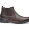 Men Pazstor Boots | Men'S Pazstor Ismael Chelsea Dress Boots Brown