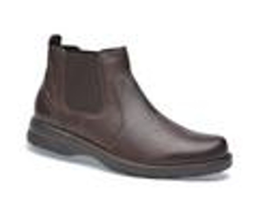 Men Pazstor Boots | Men'S Pazstor Ismael Chelsea Dress Boots Brown