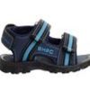 Kids Beverly Hills Polo Club Sandals | Boys' Beverly Hills Polo Club Joyful Jogs 11-4 Sandals Navy/Blue