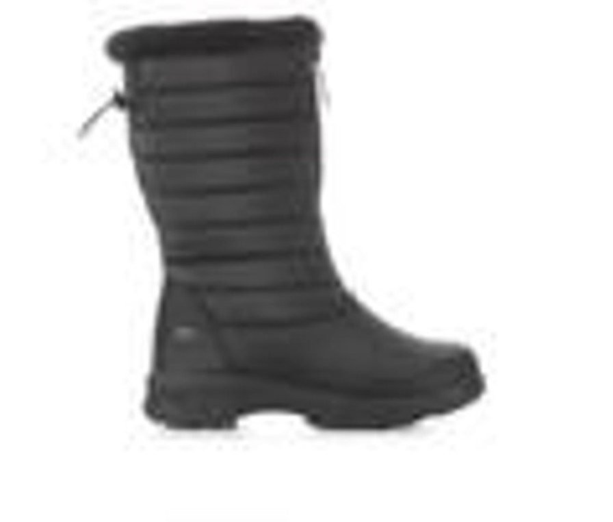 Kids Khombu Boots | Girls' Khombu Little Kid & Big Kid Sandy Knee-High Winter Boots Black