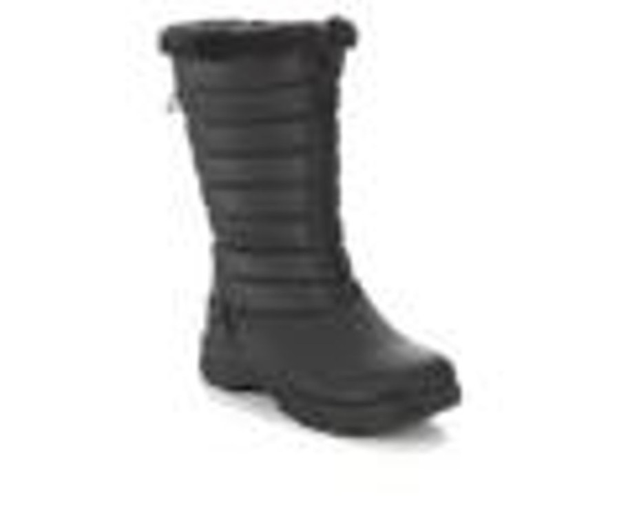 Kids Khombu Boots | Girls' Khombu Little Kid & Big Kid Sandy Knee-High Winter Boots Black