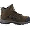 Men Northside Waterproof | Men'S Northside Axson Mid Composite Toe Waterproof Work Boots Medium Brown