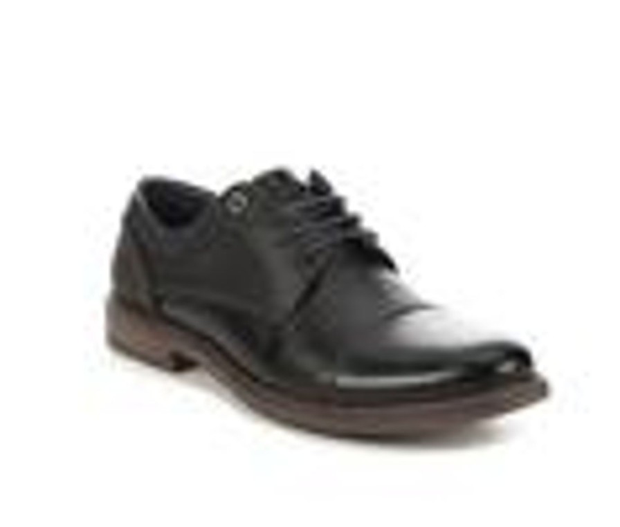 Men Freeman Oxfords | Men'S Freeman Hudson Dress Shoes Black