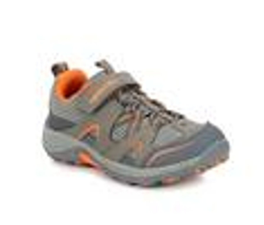 Kids Merrell Sandals | Boys' Merrell Little Kid Merrell Trail Chaser Sandals Gunsmoke/Orange