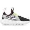 Kids Nike Athletics & Sneakers | Girls' Nike Little Kid Flex Runner Print Slip-On Running Shoes Black/White/Red