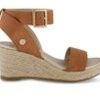 Kids Jessica Simpson Sandals | Girls' Jessica Simpson Little Kid & Big Kid Asha Cuff Espadrille Wedge Sandals Cognac