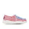 Kids HEYDUDE Casual | Kids' Heydude Little Kid & Big Kid Wally Patriotic Casual Shoes Stars/Stripes