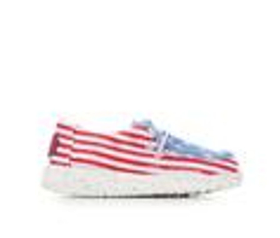 Kids HEYDUDE Casual | Kids' Heydude Little Kid & Big Kid Wally Patriotic Casual Shoes Stars/Stripes