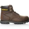 Men Caterpillar Electric Hazard | Men'S Caterpillar Second Shift 6 In Steel Toe Work Boots Brown