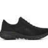 Men Dr. Scholls Slip Resistant | Men'S Dr. Scholls Vision Knit Slip-Resistant Sneakers Black